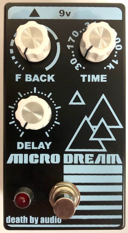 Used Death By Audio Micro Dream Lo-Fi Delay Guitar Effects Pedal image 1