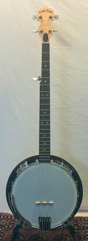 Gold Tone CC-100R 5-String Resonator Banjo - Convertible to Openback - Setup in Ohio image 1