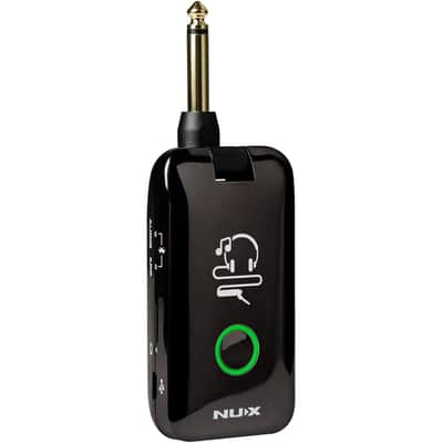 NUX Mighty Plug MP-2 Guitar and Bass Modeling Headphone Amplug image 1
