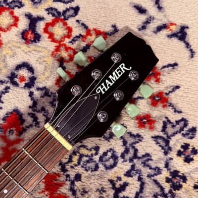 2017 Hamer Special Jr. w/ Seymour Duncan Antiquity P90 - Natural - Hard Case Included image 5