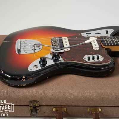 1962 Fender Jaguar Sunburst Earliest Batch image 11