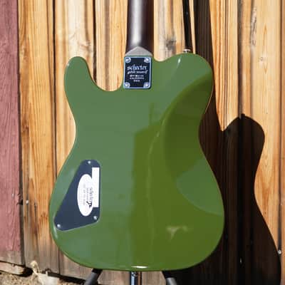Schecter DIAMOND SERIES Jack Fowler PT Drab Green 6-String Electric Guitar image 6