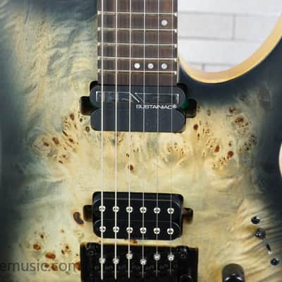 Schecter Reaper-6 FR S Sustainiac - Satin Charcoal Burst image 5