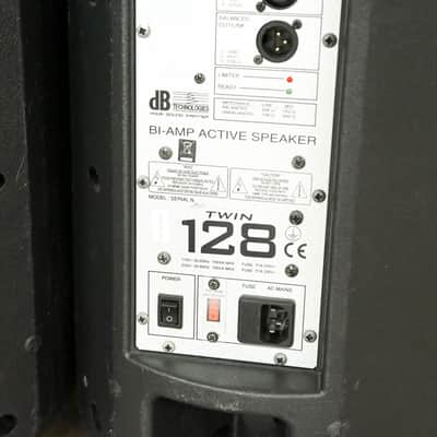 dBTechnologies Twin 128 Active 2-Way Stage Monitor (PAIR) CG0144S image 6