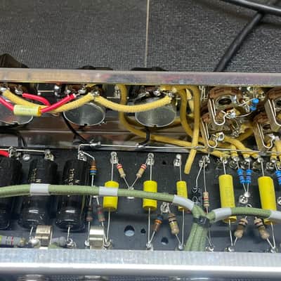 Handwired 5E3 Clone Fender Deluxe Chassis w/tubes image 6