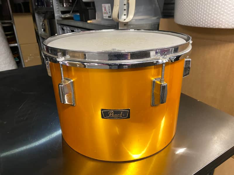 Pearl Concerttom phenolic 13” 1977/78 - Satin Gold image 1