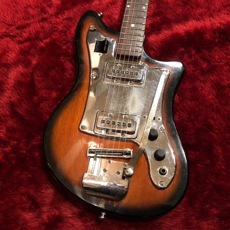 c.1964-1967 Columbia(Matsumoku) CSG-631 MIJ Vintage Guitar ”Brown