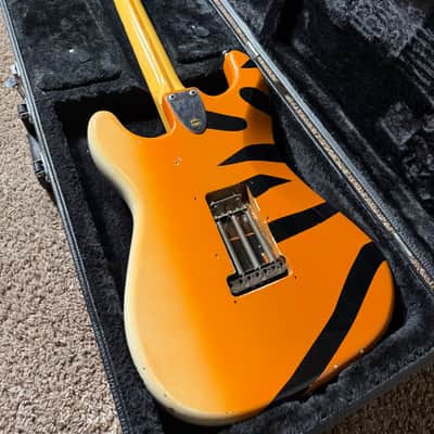 Fender 1979 Stratocaster with Maple Fretboard - Refinished Tiger image 18