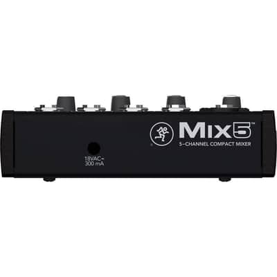 Mackie Mix5 5-Channel Compact Mixer image 3
