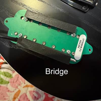DiMarzio PAF 7 String Humbuckers - Black- Bridge and Neck set image 4
