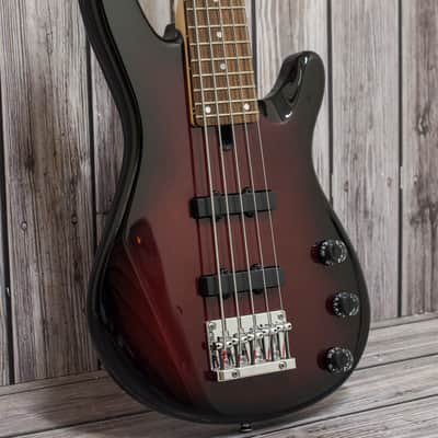 Yamaha BB405 Wine Red 5 String Bass image 1