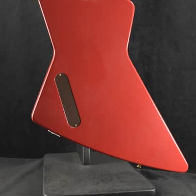 Gibson Custom Shop 1958 Korina Explorer VOS Cardinal Red Gold Hardware image 9