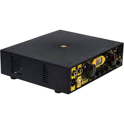 Markbass  Little Mark Vintage 1000 58R 1000W Bass Amplifier Head - Black & Yellow image 2