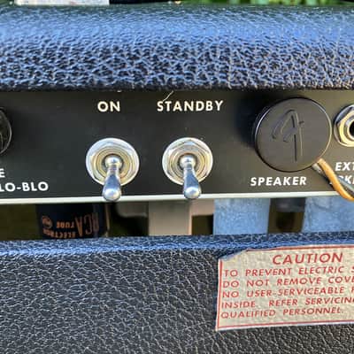 1968/69 Fender Drip Edge Deluxe Reverb Guitar Amp AB763 image 17
