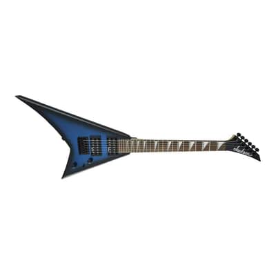 Jackson JS Series RR Minion JS1X Maple Neck Poplar Body Amaranth Fingerboard 24 Jumbo Frets 6-String Electric Guitar (Right-Handed, Metallic Blue Burst) image 5