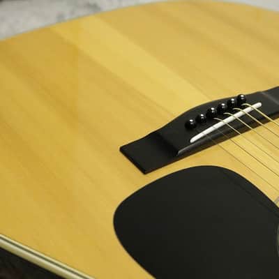 Vintage 1980's made High quality Acoustic Guitar YAMAHA FG-301B Made in Japan image 7