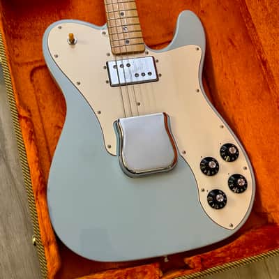 2020 Fender Custom Vintera 70s Telecaster Custom Sonic Blue Maple MAJOR American Upgrades G&G USA Tele Mojotone Wide Range Alnico 5 50s image 4