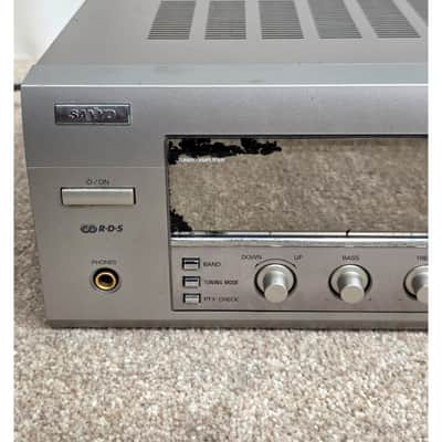 Sanyo JCX-007 - Hi-Fi Amplifier - Silver - Fair image 2