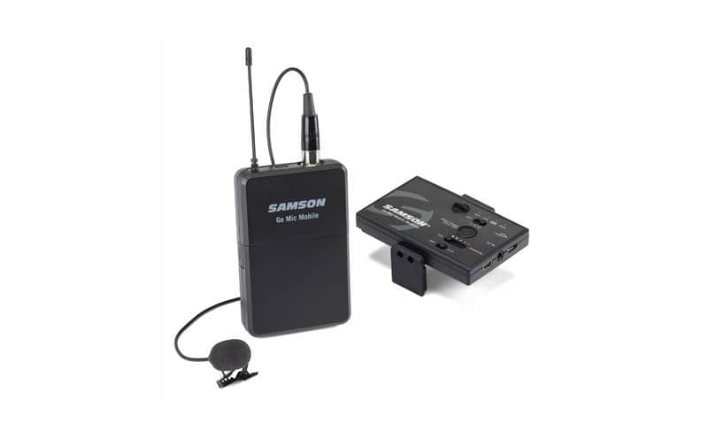Samson SWGMMSLAV Go Mic Mobile Digital Wireless Lavalier System with LM8 Lavalier Bild 1