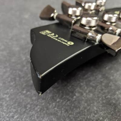 LTD Hex-7 Nergal Signature 7-String Electric Guitar Matte Black w/ Flying V Case image 15