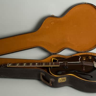 Gibson ES-175 Arch Top Hollow Body Electric Guitar (1952), ser. #A-10067, period brown hard shell case. image 10