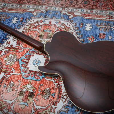 COLLINGS USA SoCo Deluxe Semi-Hollow "Tobacco Burst + Rosewood" (2023) image 14