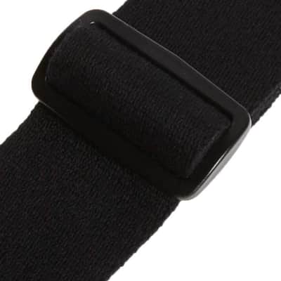Fender SuperSoft Guitar Strap, 2in, Black image 3