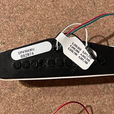 DiMarzio DP415AW Area 58 Single Coil Pickup 2010s - Aged White image 2