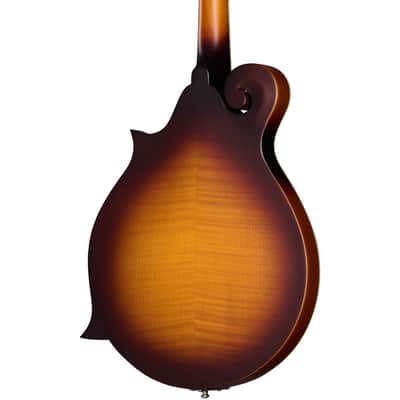 Epiphone F-5 Studio, Vintage Sunburst Satin F Style Mandolin W/Gig Bag image 2
