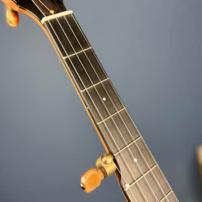 Limited Edition Ome Jasmine 12" 5-String Curly Maple Banjo with Mahogany Neck & Rolled Brass Tone Ring (only 25 made) image 15