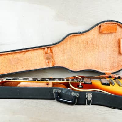 Greco EG-1000 MIJ 1977 Red Sunburst Maxon U-3000 Pickups Vintage Made in Japan LPC w/ Hard Case image 2