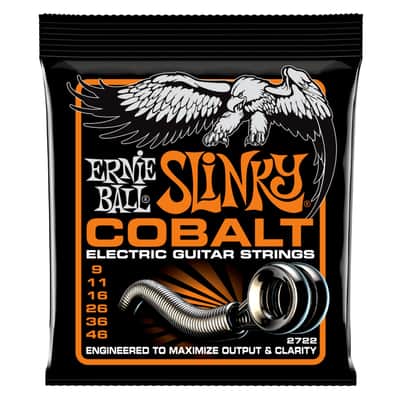 Ernie Ball Hybrid Slinky Cobalt Electric Guitar Strings 9-46 Gauge image 1