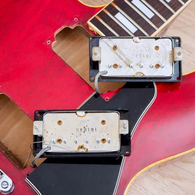 売り切りSALE greco SA-550 1978 bigsby 1978 Greco SA-550 Vintage Semi-Hollowbody Guitar Cherry 335 | Reverb