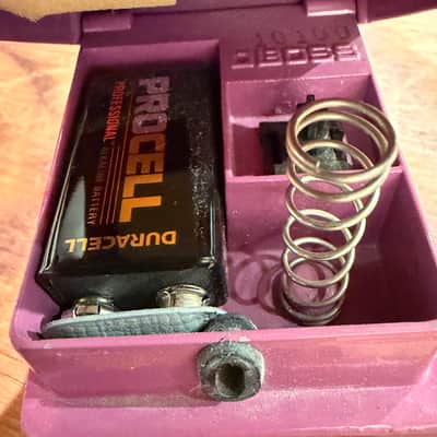 Boss BF-2 Flanger (Black Label) 1980 Japan Silver Screw w/ Box image 5