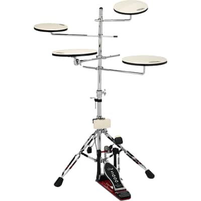 DW Drum Workshop CPPADTS5 Go Anywhere Pad Set with Stand image 1
