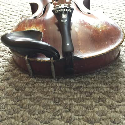 Early 1900's Vintage Gypsy Violin with Beautiful Inlay Detail image 17