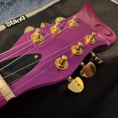 Halloween Special — Prince Cloud Replica Guitar 2020’s - Candy Purple w/ Prince Costume image 5
