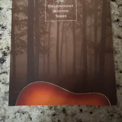 Yamaha DW Dreadnought Acoustic Brochure DW6 DW8 1999 DW8VRS DW10 image 1
