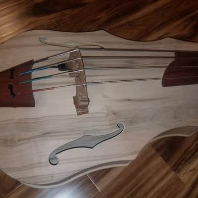 Acoustic Electric Upright Bass 3/4 scale (Natural) image 10