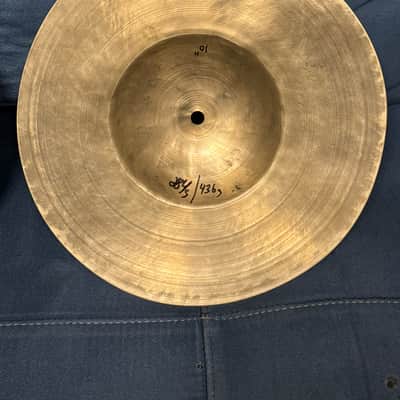 1920s/30s Zildjian K Constantinople 10” Large Bell Hi Hat Sock Cymbals image 8