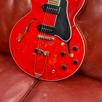 Gibson ES-330 Thinline Hollowbody P90 60s Cherry New Unplayed Auth Dlr 6lb3oz #179 image 3