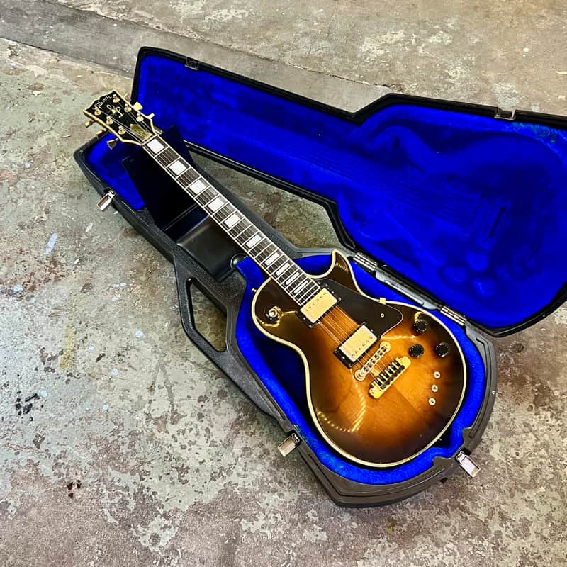 Gibson Les Paul Artist 1981 - Tobacco sunburst original vintage USA LP Custom Moog electronics image 1
