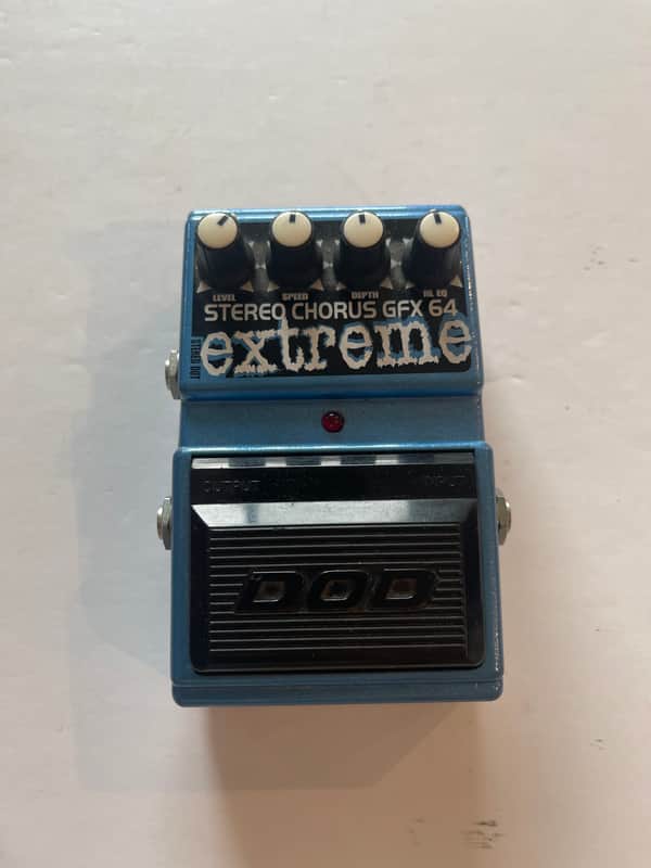 DOD Digitech GFX64 Stereo Analog Chorus Extreme Rare Guitar Effect Pedal image 1