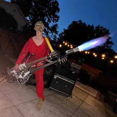Mad Max Fury Road Doof Guitar 1970s-80s - Metal image 6