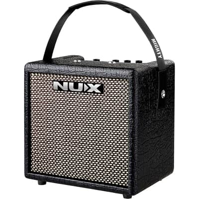 NuX Mighty 8 BT MKII 8-Watt 6.5" Portable Digital Modeling Guitar Amp with Bluetooth, Black image 2