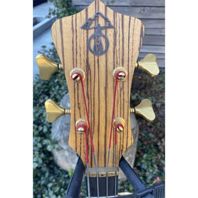 Alembic Zebrawood 4-String Bass w/ Bag (Pre-Owned) image 3