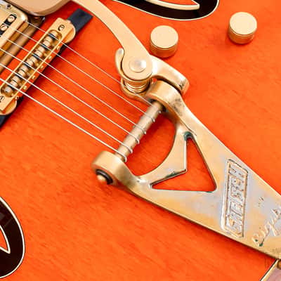 1993 Gretsch Nashville 6120 Chet Atkins Western Orange, Near-Mint w/ Case & Hangtag image 8