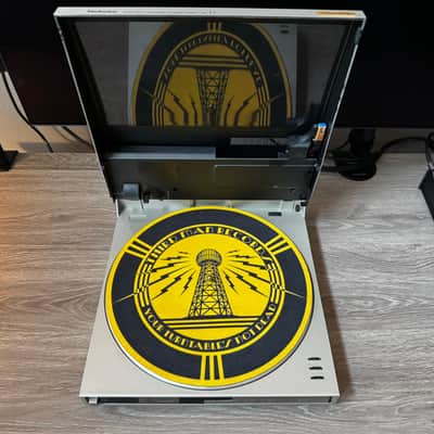 Technics SL J2 linear tracking turntable in very good condition, serviced - 1980's image 4