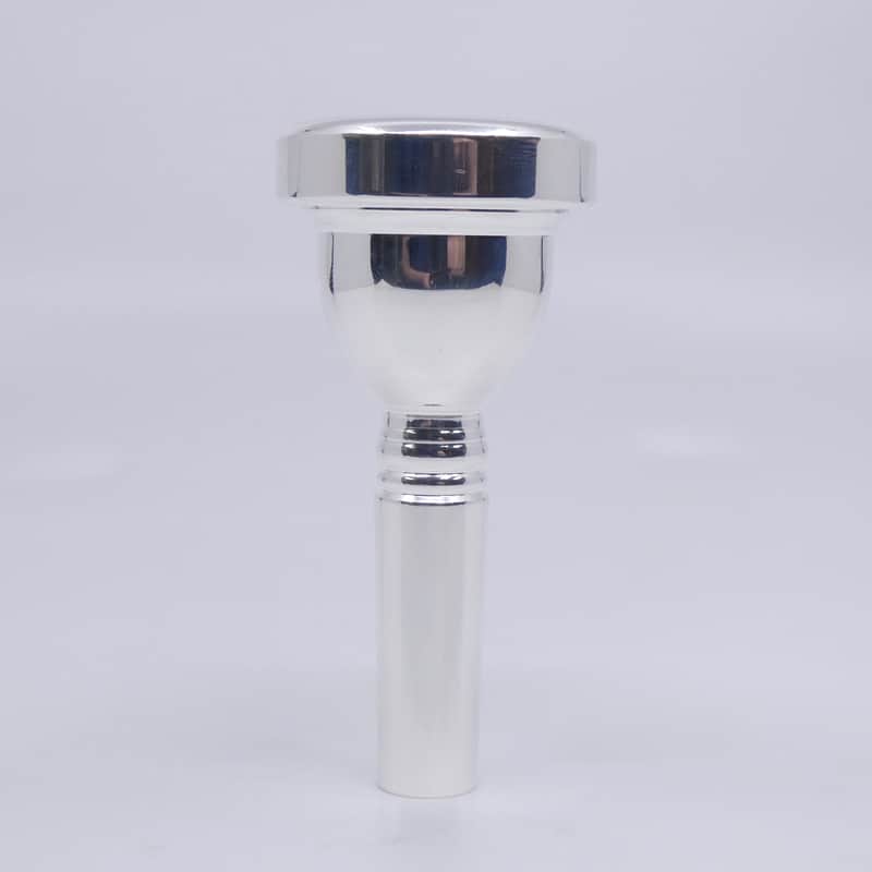 Unbranded Large Shank Trombone Mouthpiece - Silver image 1