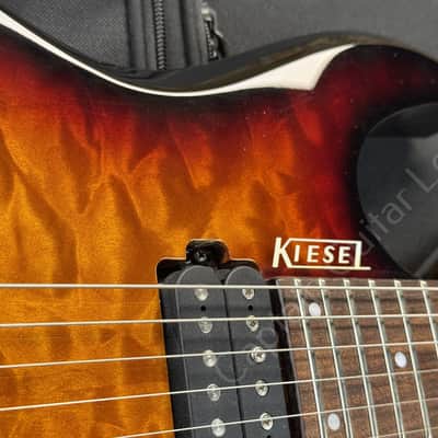 2016 Kiesel - Vader 6 Neck Through - Sunburst - Quilted Maple - ID 5625 image 7